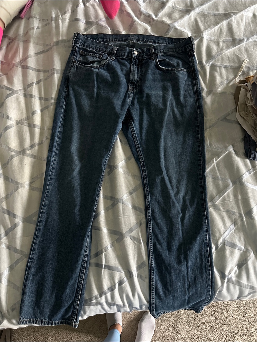 Old Navy Men’s Dark Blue Bootcut Jeans